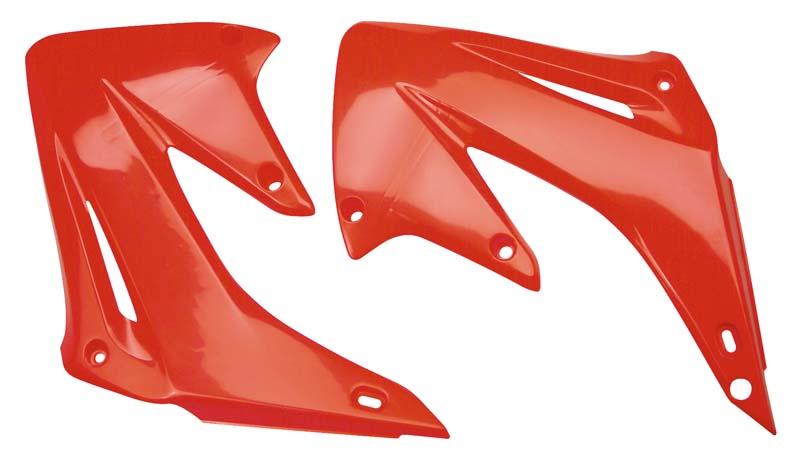 Ouies de Radiateur Rouge RaceTech Moto pour Honda CR125 R (02-07) CR250 R (02-07)