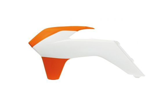 Ouies de Radiateur Orange/blanc RaceTech Moto pour KTM SX-F250 (15) SX-F350 (15) SX-F450 (15)