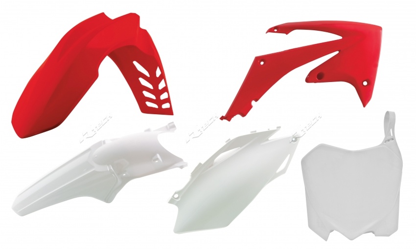 Kit Plastique RaceTech pour Moto Honda CRF250 R (10) CRF450 R (09-10)