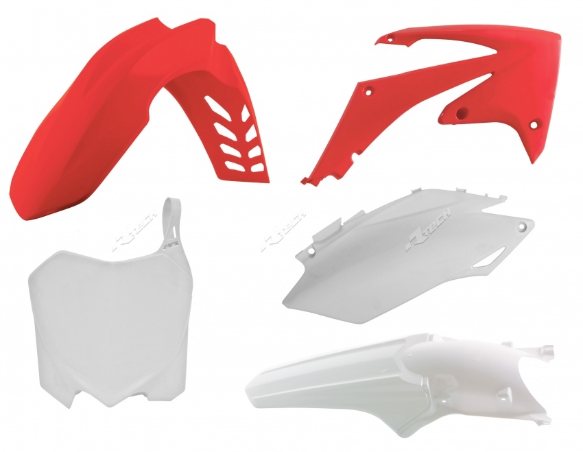 Kit Plastique RaceTech pour Moto Honda CRF250 R (11-13) CRF450 R (11-12)