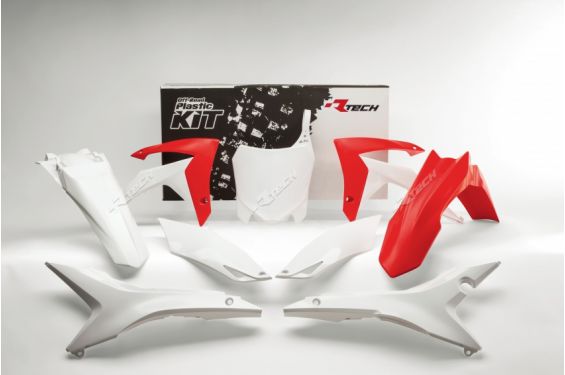 Kit Plastique RaceTech pour Moto Honda CRF250 R (14-17) CRF450 R (13-16)