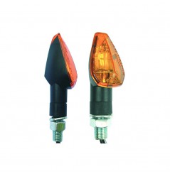 Clignotant Moto Homologué SAPHIR Noir