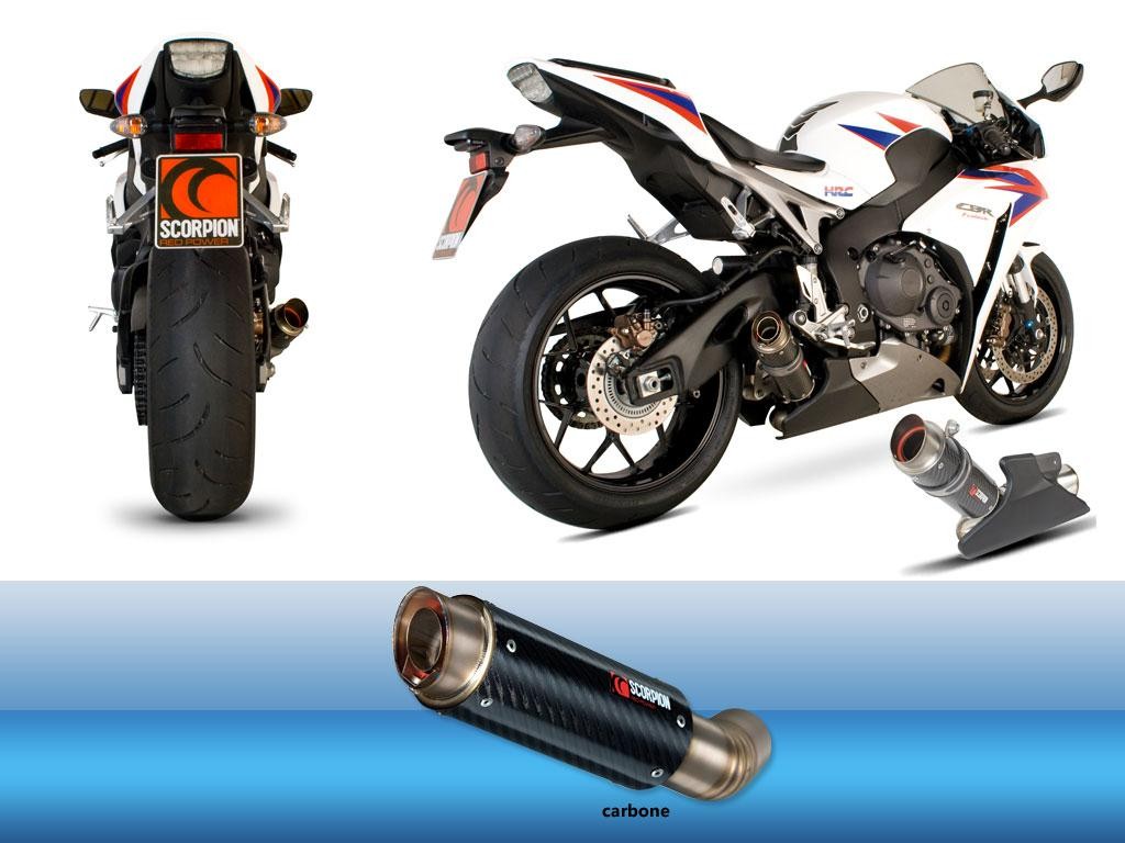 Silencieux Scorpion RP-1 GP Carbone Honda CBR1000RR (12-13)
