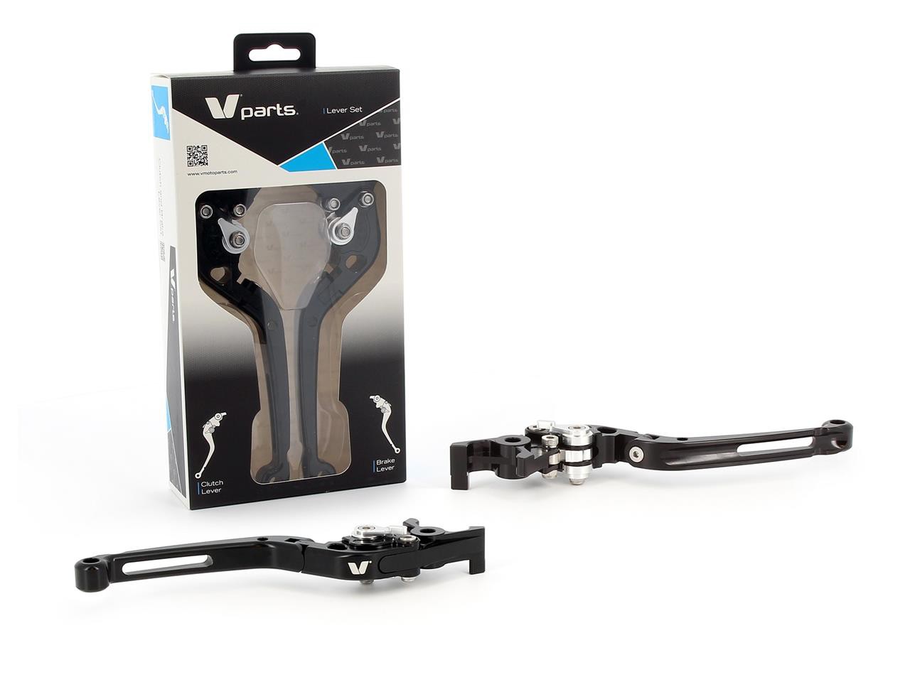 Paire de Leviers Moto Repliable Taillé Masse pour Honda VTR 1000 F (98-05)