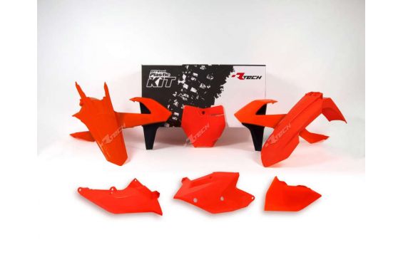 Kit Plastique RaceTech pour Moto KTM SX-F250 (16-18) SX-F350 (16-18) SX-F450 (16-18R-KITKTM-OEM-526