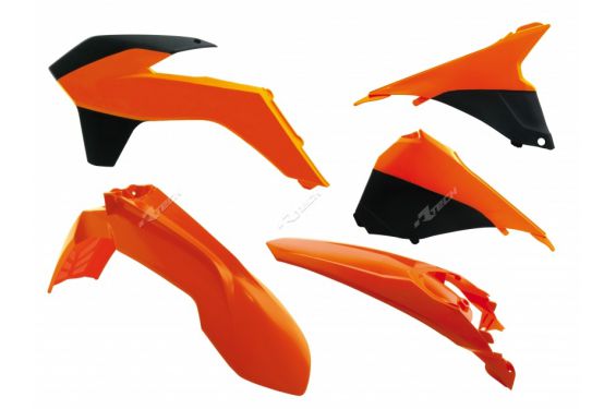 Kit Plastique RaceTech pour Moto KTM EXC125 (14-16) EXC200 (14-16) EXC250 (14-16) EXC300 (14-16) EXC450 (14-16) EXC500 (14-16) R