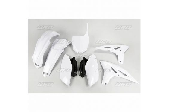 Kit Plastique UFO pour Moto Yamaha YZ250 F (11-13) | Couleur Blanc