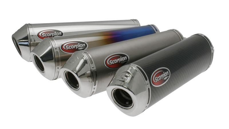 Silencieux Scorpion Factory rond inox Honda CBR 600 F 99/00