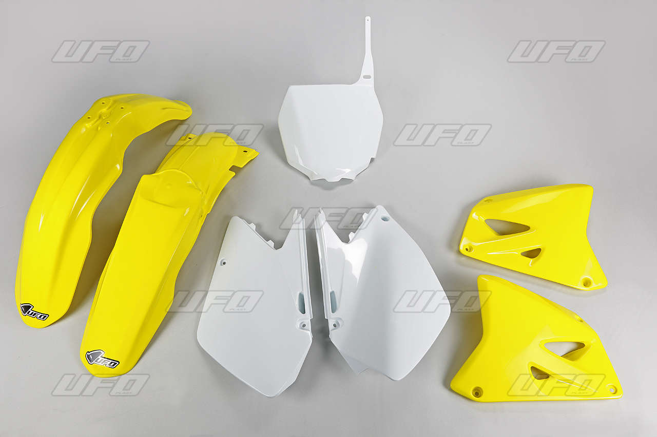 Kit Plastique UFO pour Moto Suzuki RM125 (06-12) RM250 (06-12) - Couleur Origine