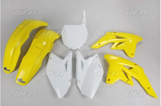 Kit Plastique UFO pour Moto Suzuki RM-Z250 (07-08) - Couleur Origine