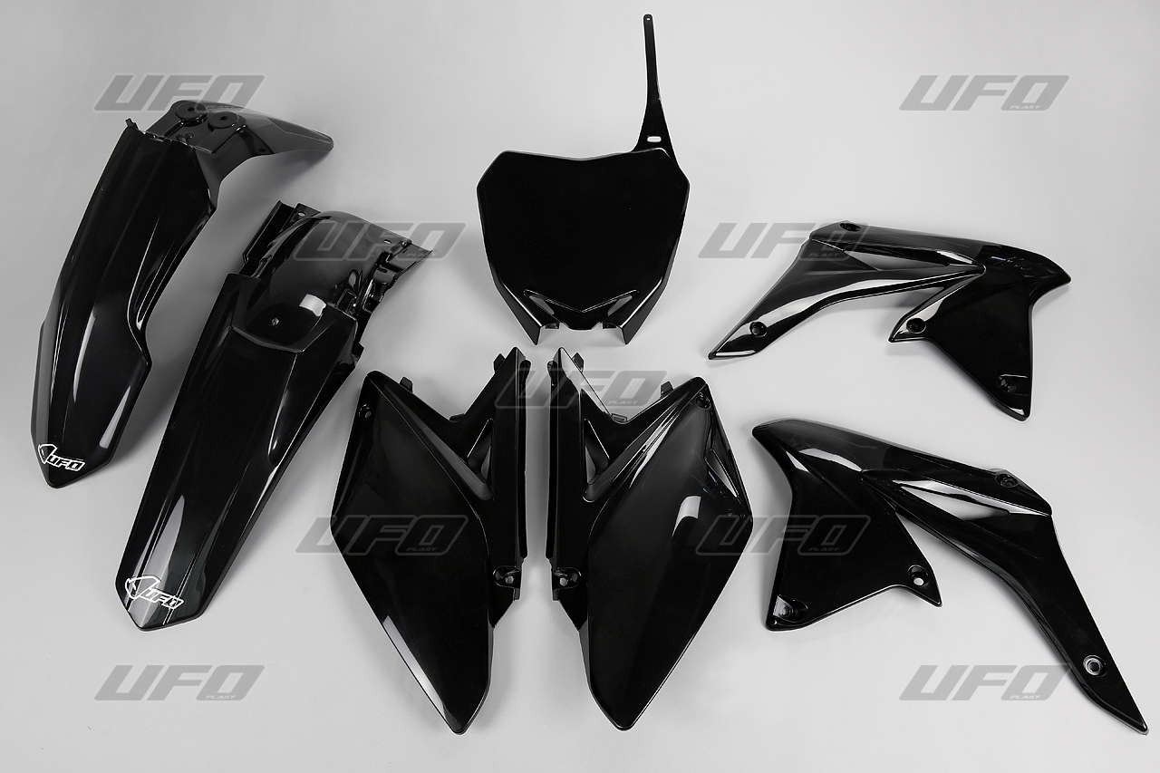 Kit Plastique UFO pour Moto Suzuki RM-Z250 (11-18) - Couleur noir