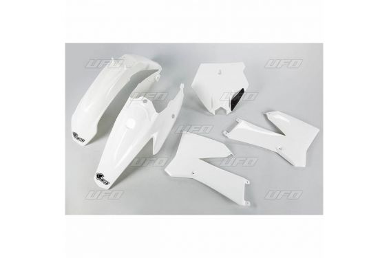 Kit Plastique UFO pour Moto KTM SX85 (11-12) - Couleur Blanc