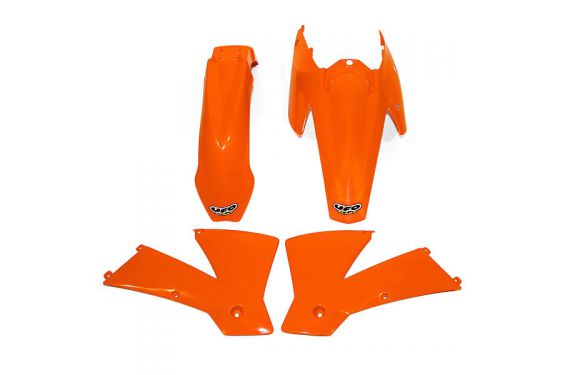 Kit Plastique UFO pour Moto KTM SX125 (2004) SX144 (2004) SX150 (2004) SX250 (2004) - KTKIT502