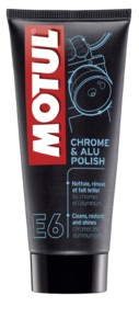Polish Chrome et Alu Motul MC Care E6, Nettoie et Rénove l'alu et le chrome 