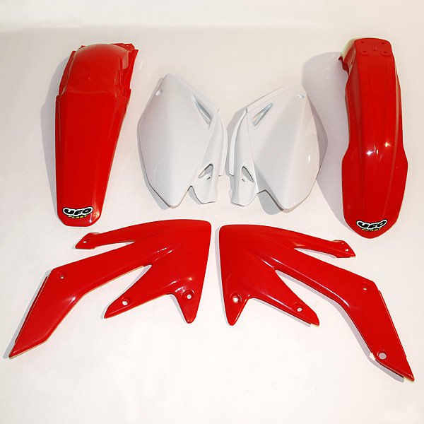 Kit Plastique UFO pour Moto Honda CRF250 R (04-05) - Couleur Origine
