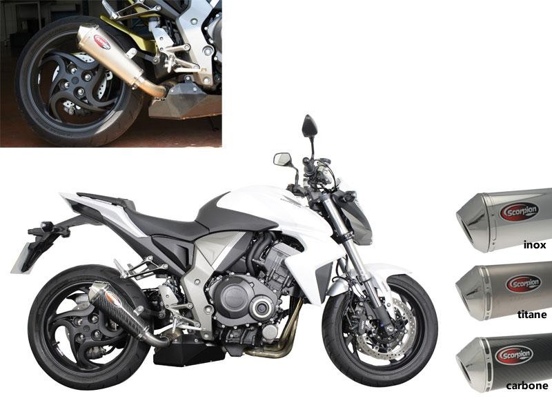 Silencieux Scorpion Power Cone Carbone Honda CB1000R (08-16)