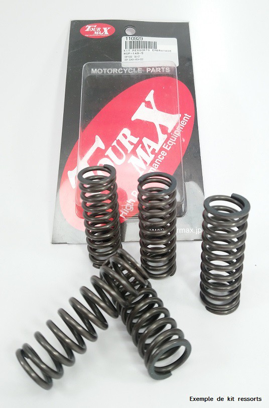 Kit ressorts d'embrayage moto Tourmax pour KLE 500 (91-06) - HSP-406-5