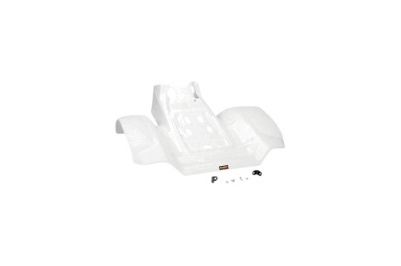 Plastique - Carénage Arrière Blanc MAIER pour Quad TRX 250 R (86-89)