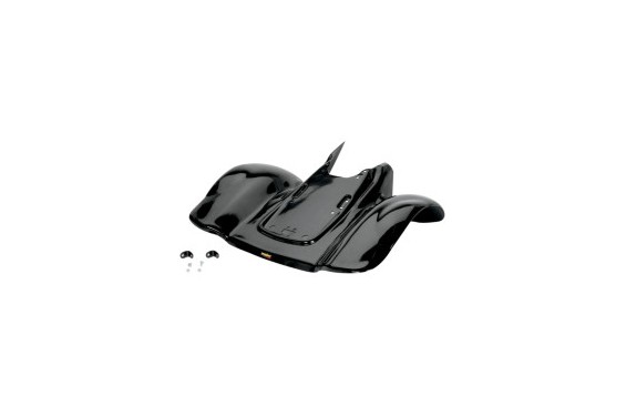 Plastique - Carénage Arrière Noir MAIER pour Quad Honda TRX 250 X (87-92)