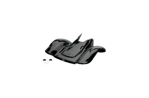 Plastique - Carénage Arrière Noir MAIER pour Quad TRX 300 EX (93-06)