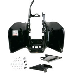 Plastique - Carénage Arrière Noir MAIER pour Quad Honda TRX 450 R - ER (06-14)