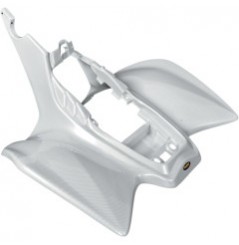 Plastique - Carénage Arrière Blanc Look Carbone MAIER pour Quad Honda TRX 450 R - ER (06-14)