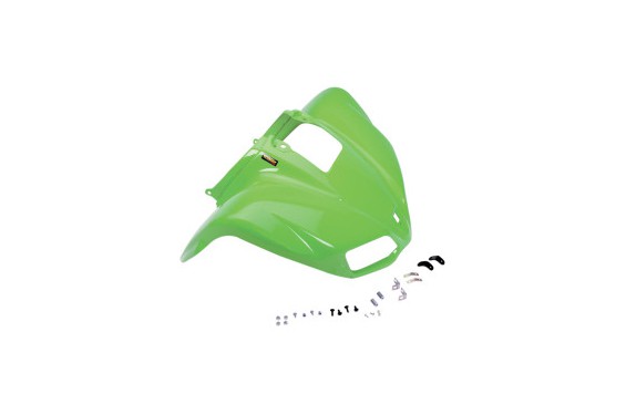 Plastique - Carénage Avant Vert MAIER pour Quad Kawasaki KFX 700 (04-11)