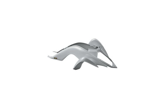 Plastique - Carénage Avant Look Carbone Blanc MAIER pour Quad Yamaha YFM 700 Raptor (06-12)