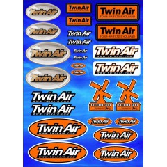 Planche Adhésive Stickers TWIN AIR pour Moto / Quad