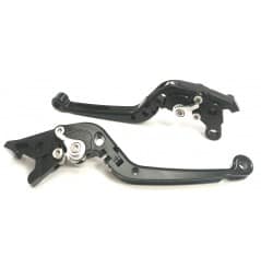 Paire de Leviers Moto Repliable Taillé Masse pour Honda VFR 750 (91-97)