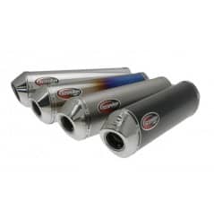 Silencieux Scorpion Factory Ronds Inox Suzuki 650 Bandit (07-16)