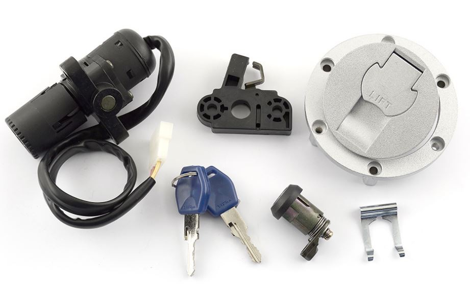 Kit Serrure (Neiman, bouchon, serrure de selle) Moto pour Caponord 1000 (01-03)