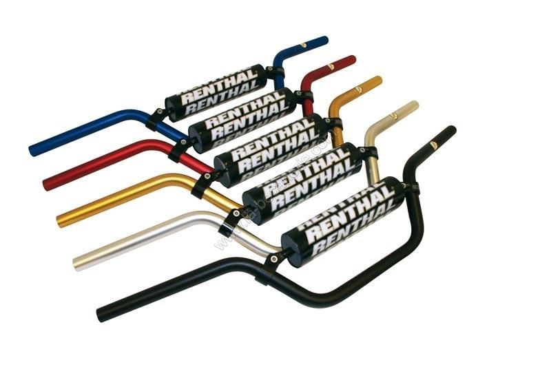 Guidon Quad Noir RENTHAL CLASSIC Bas Diamètres 22.2 mm