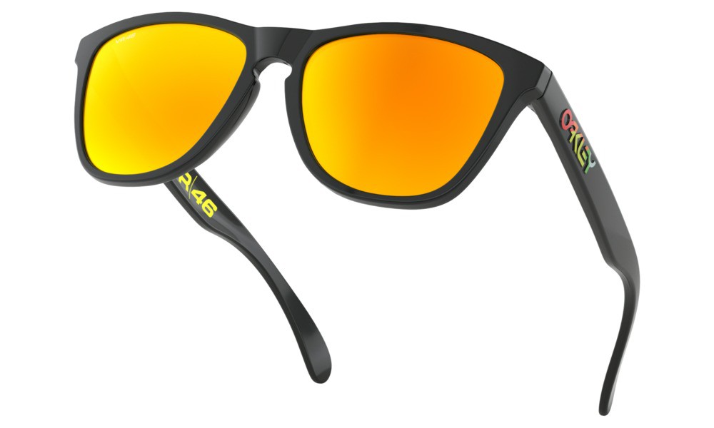 Lunette de soleil OAKLEY Frogskins Valentino Rossi Verres PRIZM Ruby