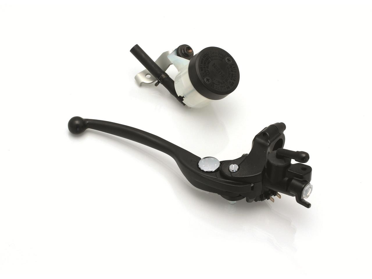 Maître-Cylindre Semi-Radial de Frein Avant Moto Nissin Ø19 mm Levier noir
