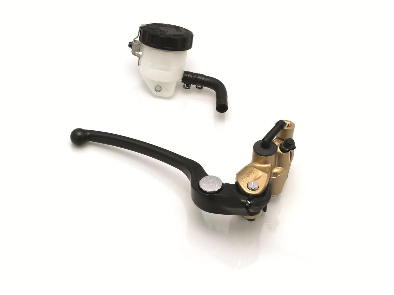 Maître-Cylindre Radial Sport de Frein Avant Moto Nissin Ø19 mm Levier Noir