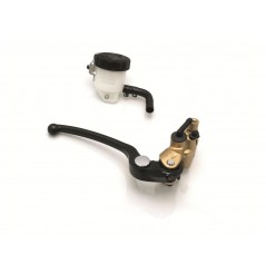 Maître-Cylindre Radial Sport de Frein Avant Moto Nissin Ø17 mm Levier Noir