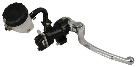 Maître-Cylindre Noir Radial Sport de Frein Avant Moto Nissin Ø17 mm