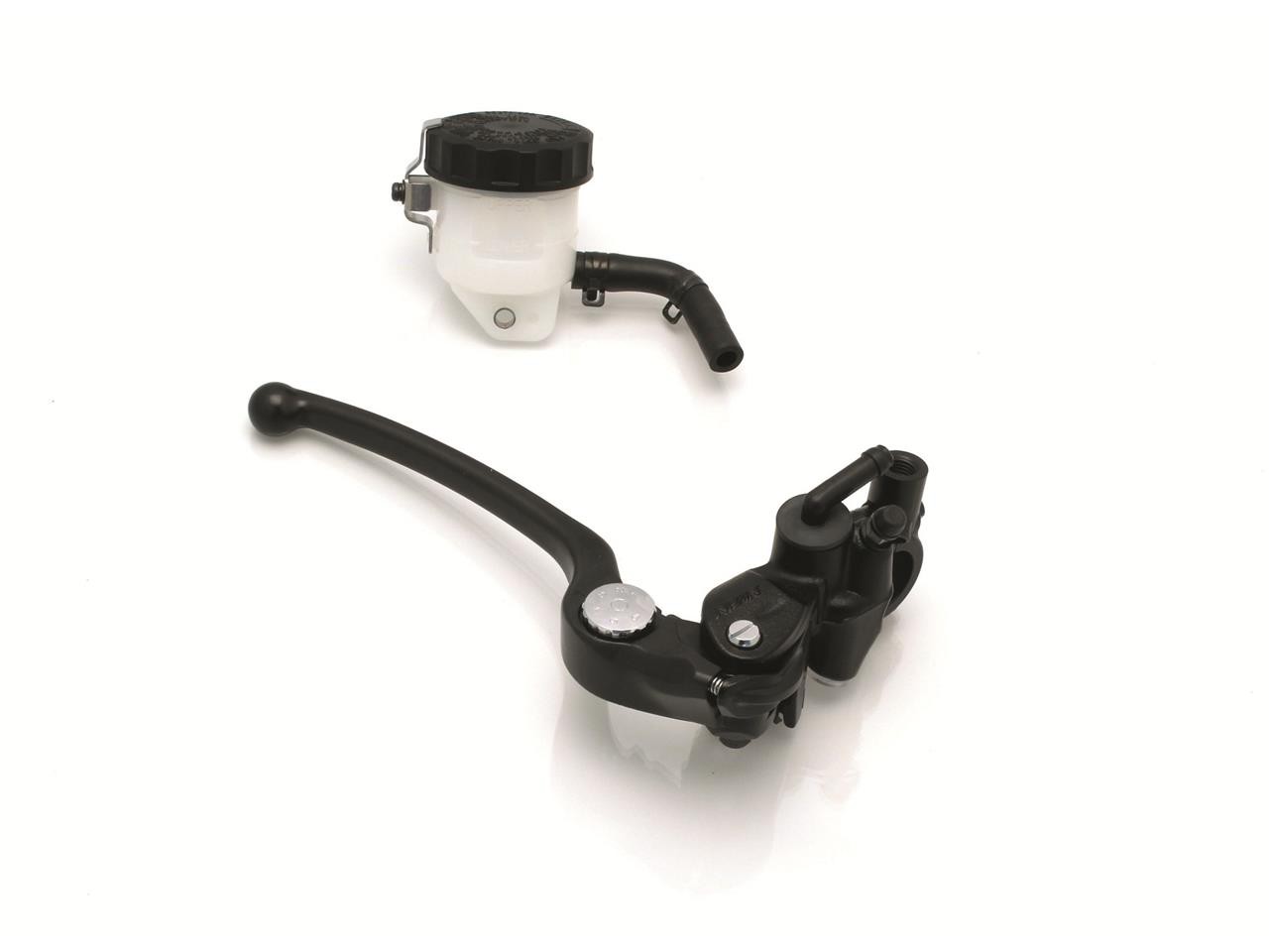 Maître-Cylindre Noir Radial Sport de Frein Avant Moto Nissin Ø19 mm Levier Noir