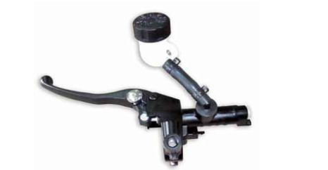 Maître-Cylindre d'Embrayage Axial Moto Nissin Ø12,7 mm Noir / Levier Noir