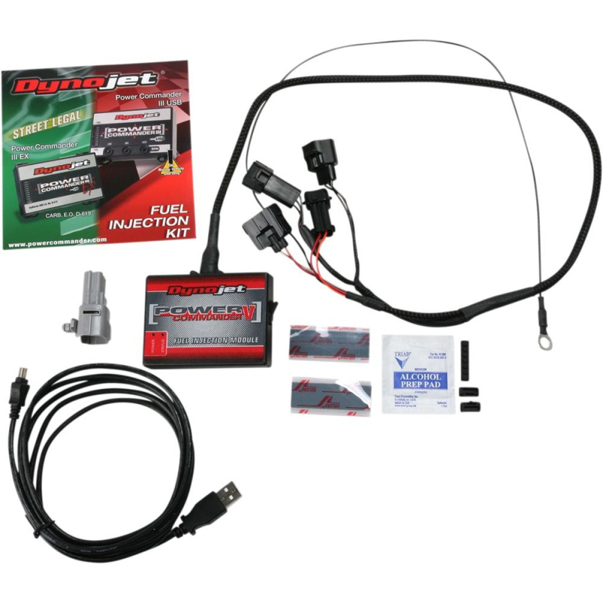 Boîtier Power Commander 5 DYNOJET pour Suzuki LT-R 450 (06-10)