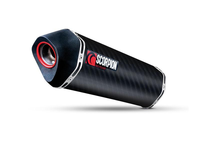 Silencieux Scorpion Serket Carbone Triumph Speed Triple 1050 (05-10)