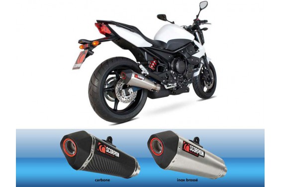 Silencieux Scorpion Serket Inox Yamaha XJ6 (09-16)