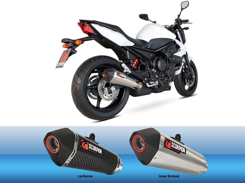 Silencieux Scorpion Serket Inox Yamaha XJ6 (09-16)