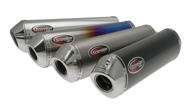 Silencieux Scorpion Factory Ronds Inox Yamaha FZS 600 Fazer 98/03