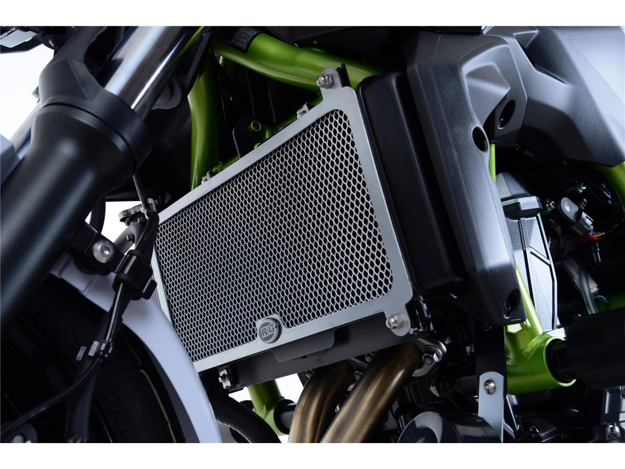 Protection de Radiateur Alu Verte R&G pour Kawasaki Ninja 650 (17-24) - RAD0210GR