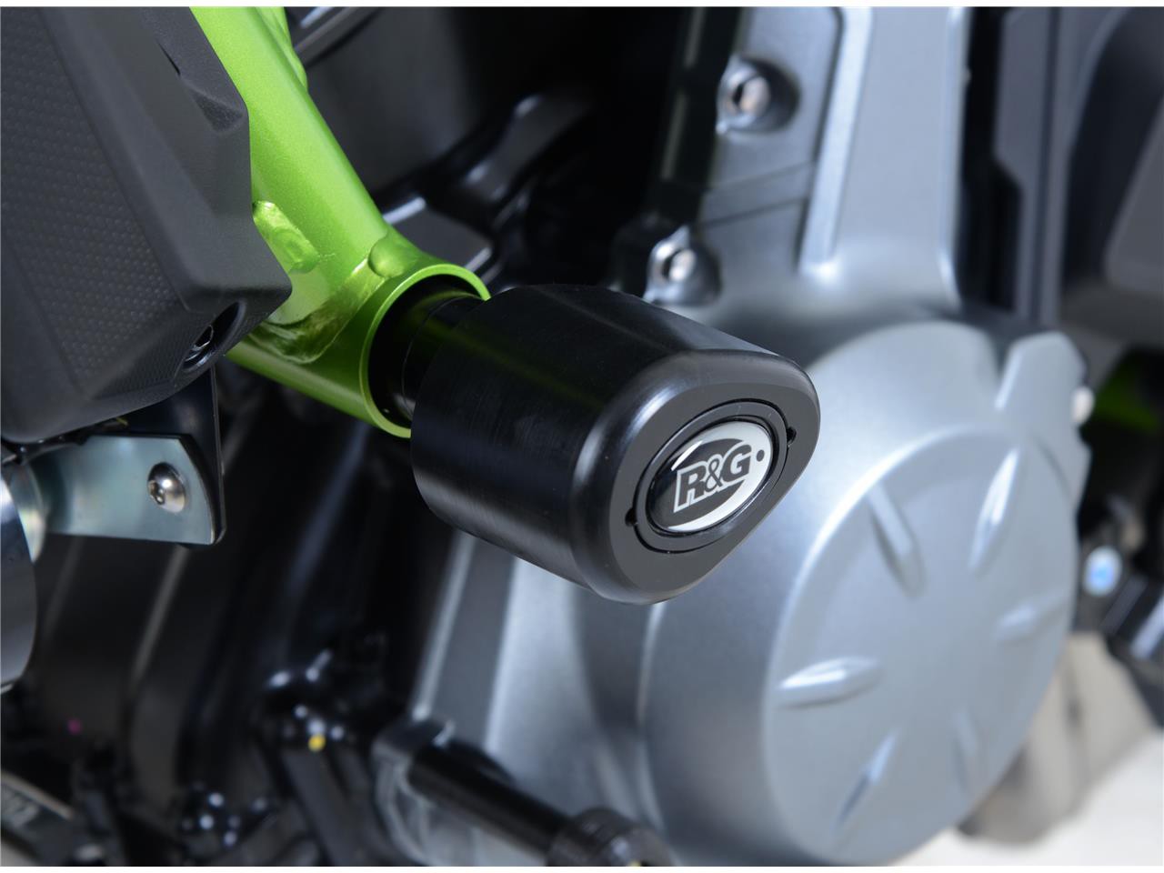 Tampon de protection R&G Aero pour Z 650 et RS (17-24) Ninja 650 (17-24) - CP0416BL