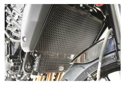 Protection de Radiateur Eau & Huile Alu R&G pour Triumph Speed Triple 1050 de 2010 - RAD0098BK