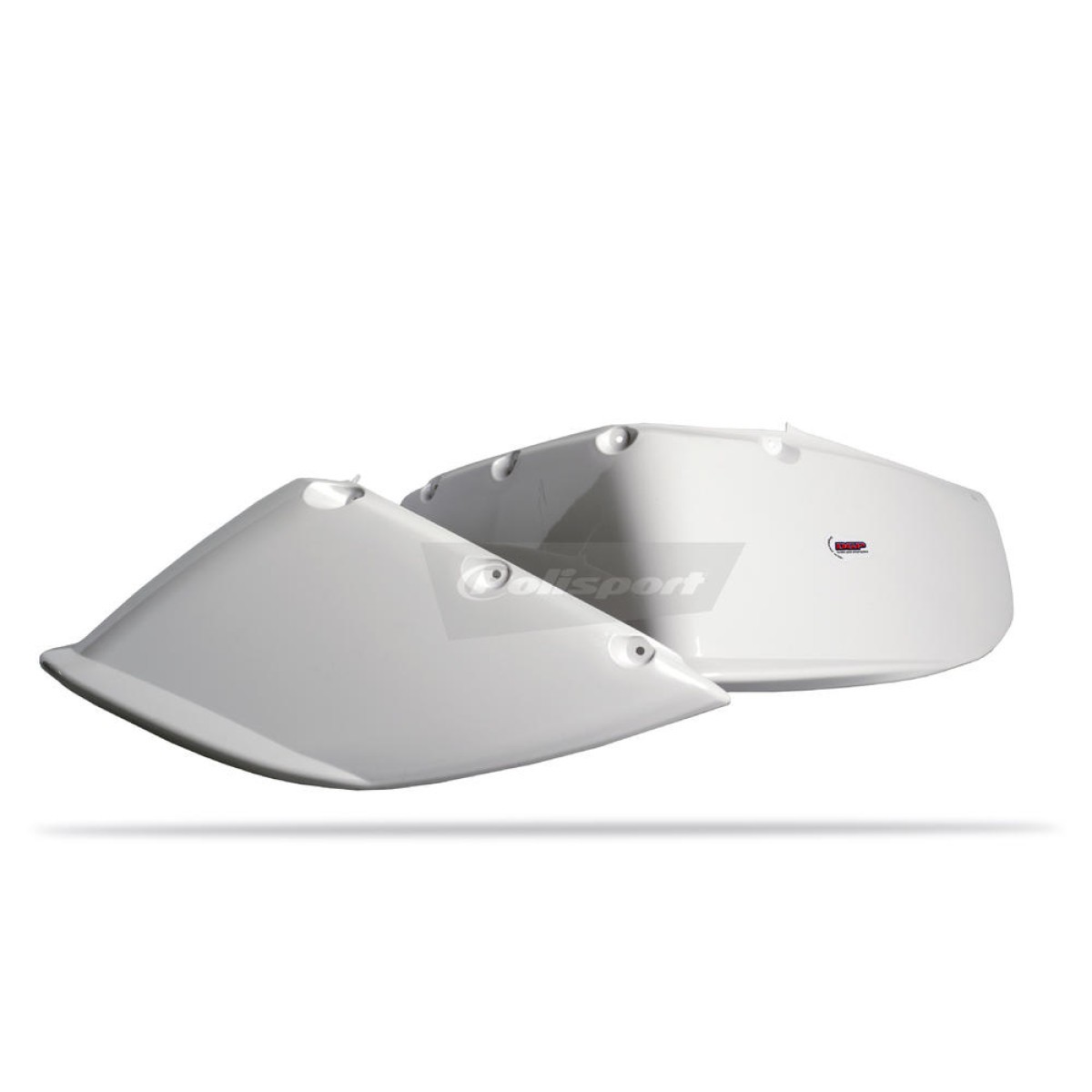 Ailes Avant Blanc POLISPORT pour Quad Yamaha YFZ 450 (04-08)