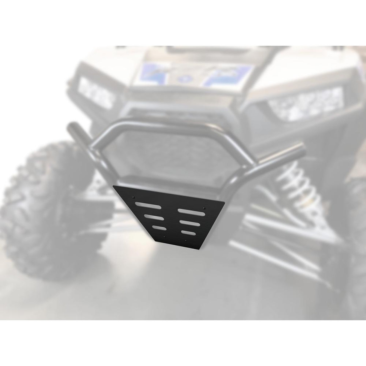Plaque de Finition Noir MOOSE pour Bumper Avant Polaris RZR 900 - 1000 XP - 1000 XP-4 (15-18)